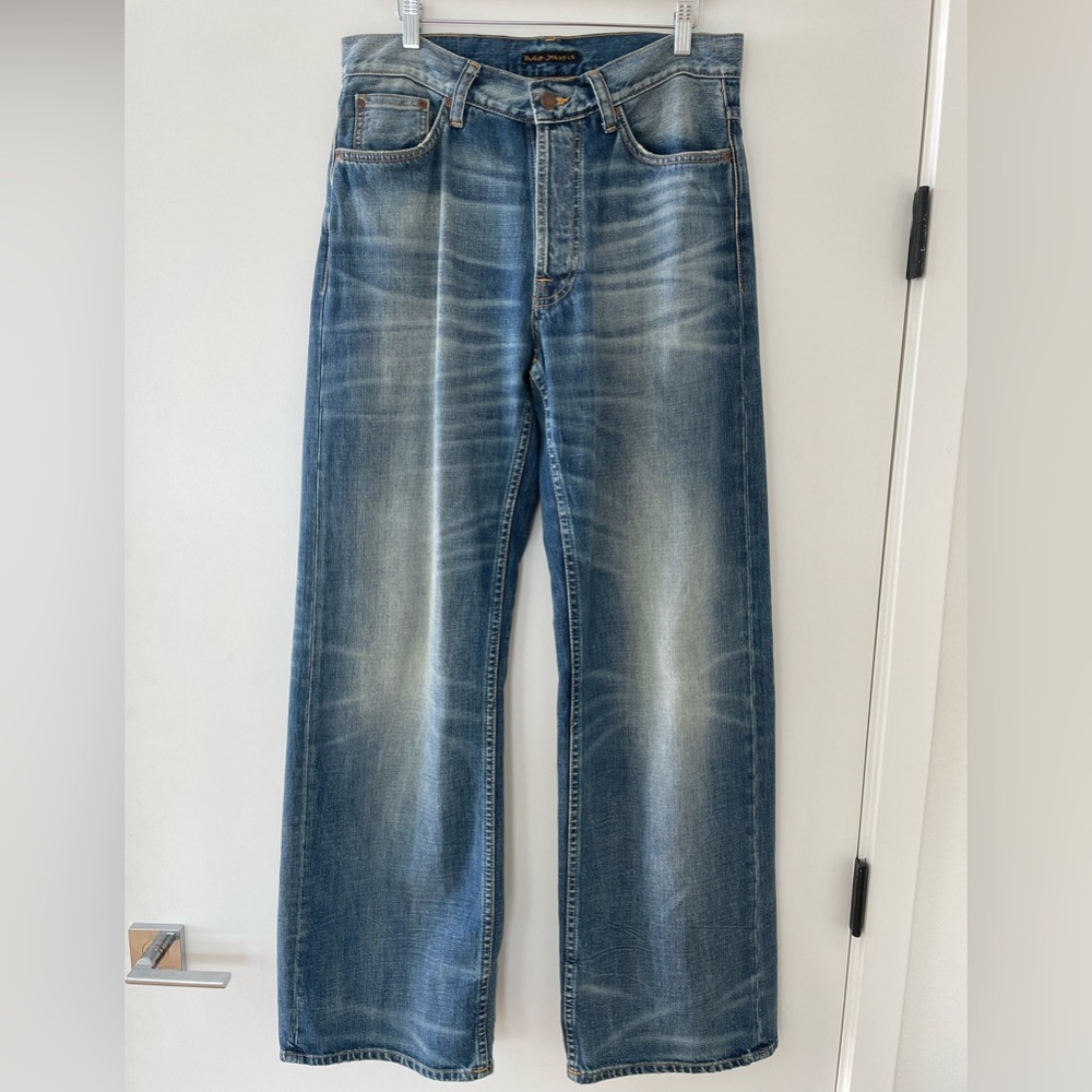🔥 Nudie Jeans Wide Fit Loud Larry - Picture 9 of 10